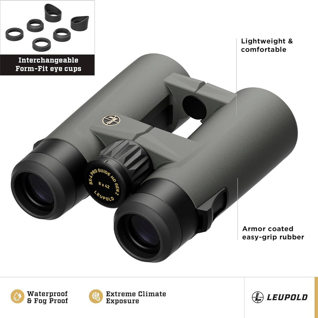 Jumelles Leupold BX-4 Pro Guide HD 10x42mm Gen 2 (184761) – Présentation