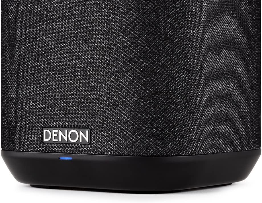 Enceinte connectée sans fil Denon Home 150 – Design compact, Wi-Fi et Bluetooth, HEOS, Alexa intégrée, Siri et AirPlay 2 intégrés, Spotify Connect, compatible multiroom, Noir – Présentation