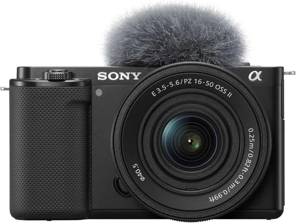 Sony Alpha ZV-E10 - Kit appareil photo hybride APS-C à objectifs interchangeables pour vlogs - Noir ZVE10KB – Présentation