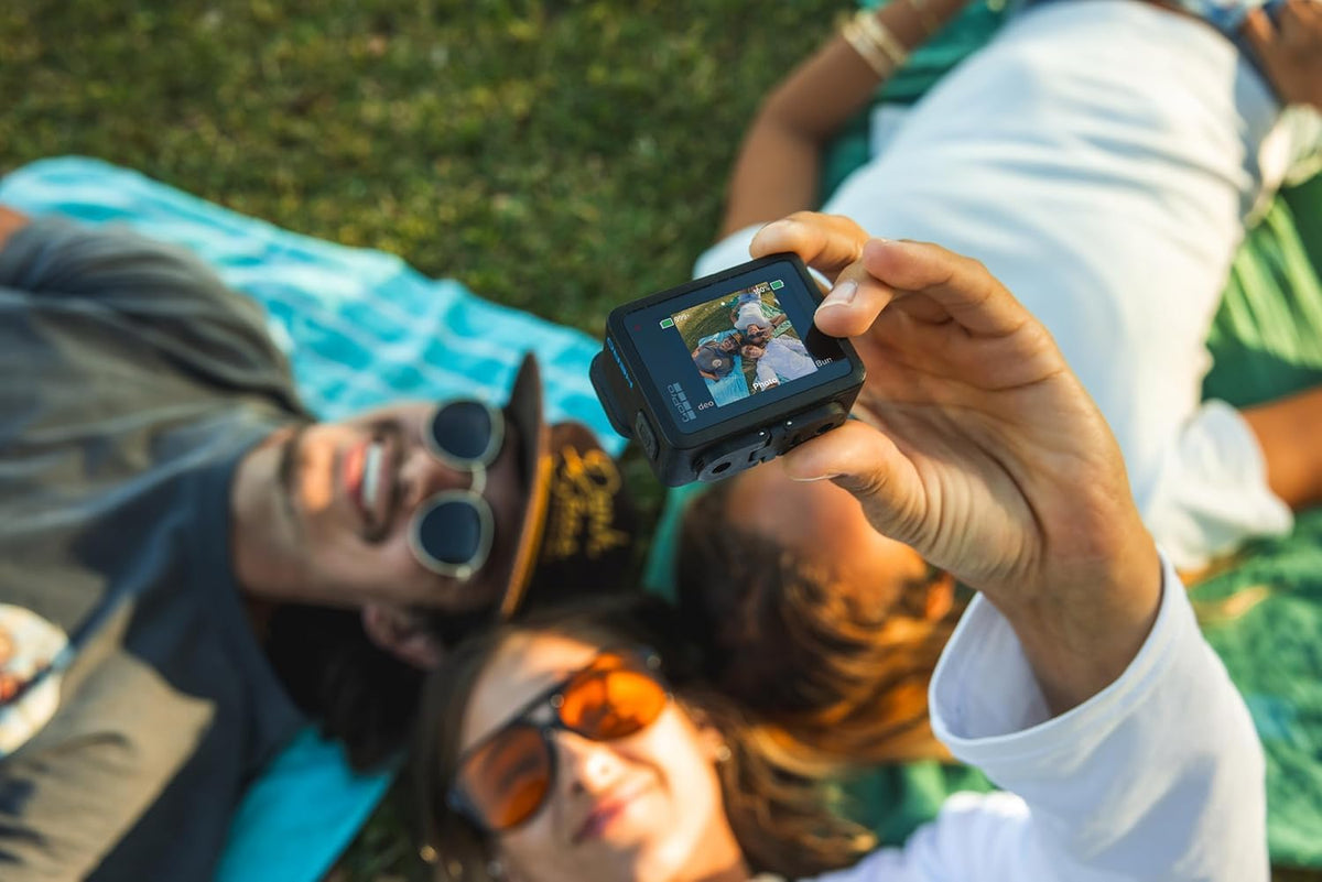 Emballage e-commerce GoPro Hero - Caméra d'action compacte et étanche doté de vidéo 4K Ultra HD, photos 12 MP et affichage tactile