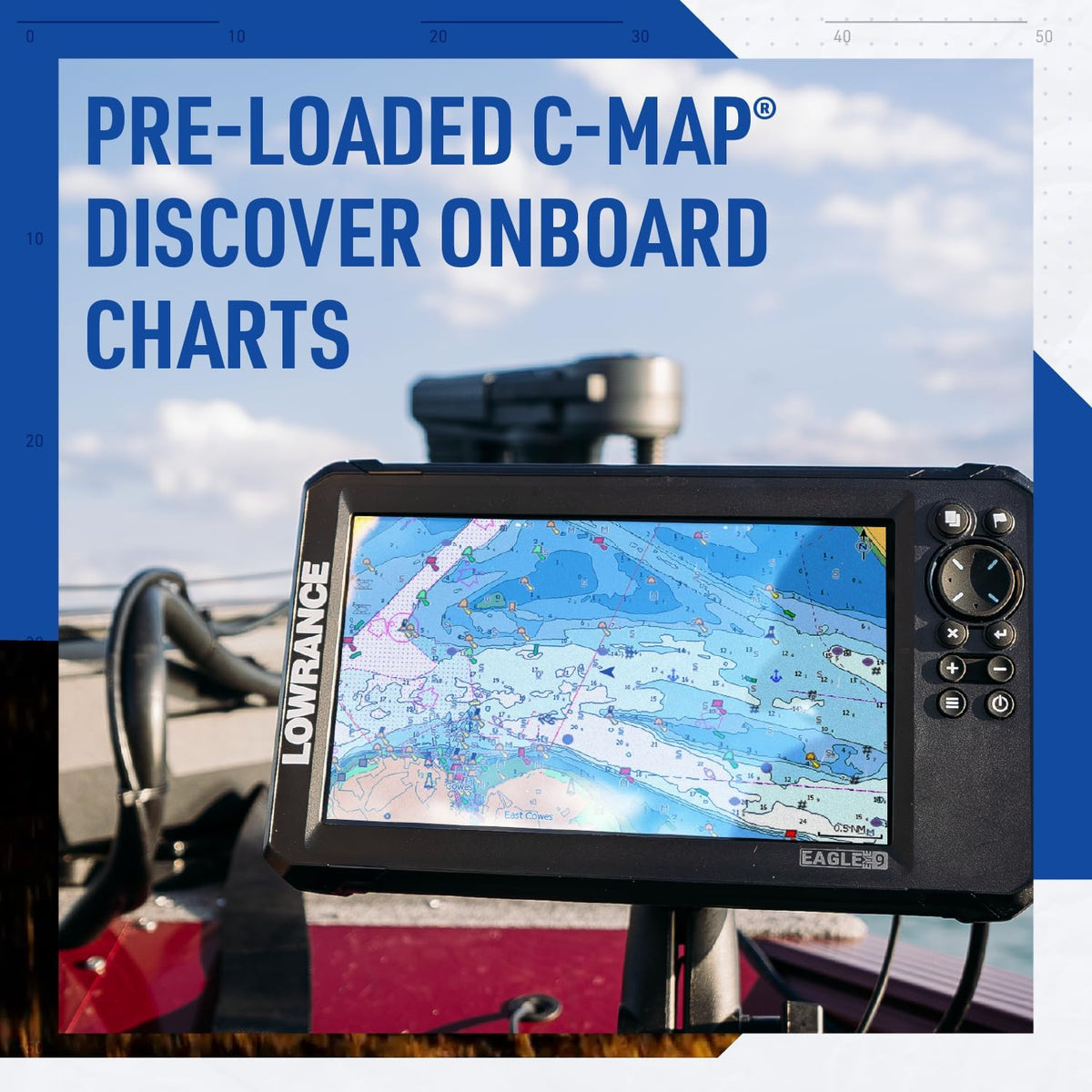 Sondeur/traceur de cartes Lowrance Elite FS Disponible avec ou sans sondeur – Présentation