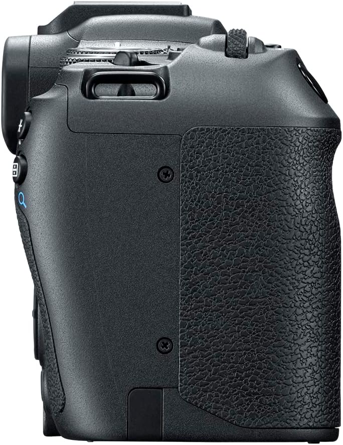 Boîtier d'appareil photo hybride Canon EOS R8, capteur CMOS plein format 24,2 mégapixels, vidéo 4K 60p, autofocus Dual Pixel II, appareil photo léger pour la création de contenu, la photographie et le vlogging, - Noir
