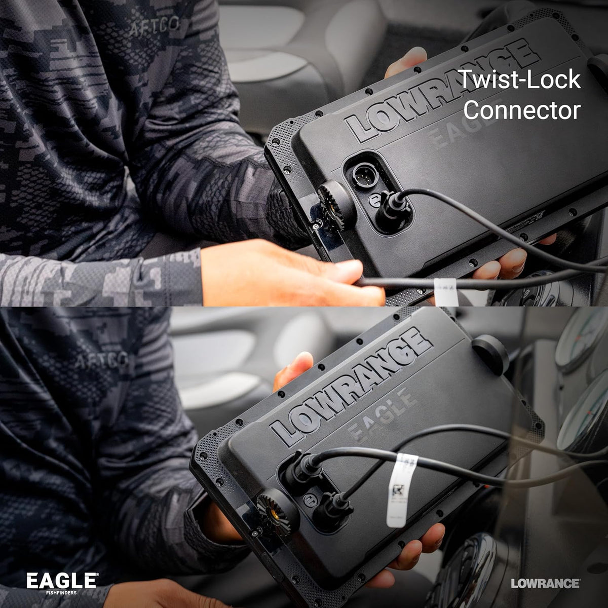 Sondeurs de pêche Lowrance Eagle 4, 5, 7 et 9 doté de écran IPS
