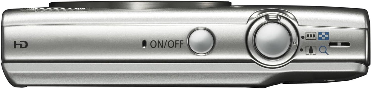 Appareil photo digital Canon PowerShot ELPH 180 (argent) | Compact et facile à utiliser avec grossissement optique | Commandes simples | Design léger idéal pour les voyages, la photographie de famille et au quotidien