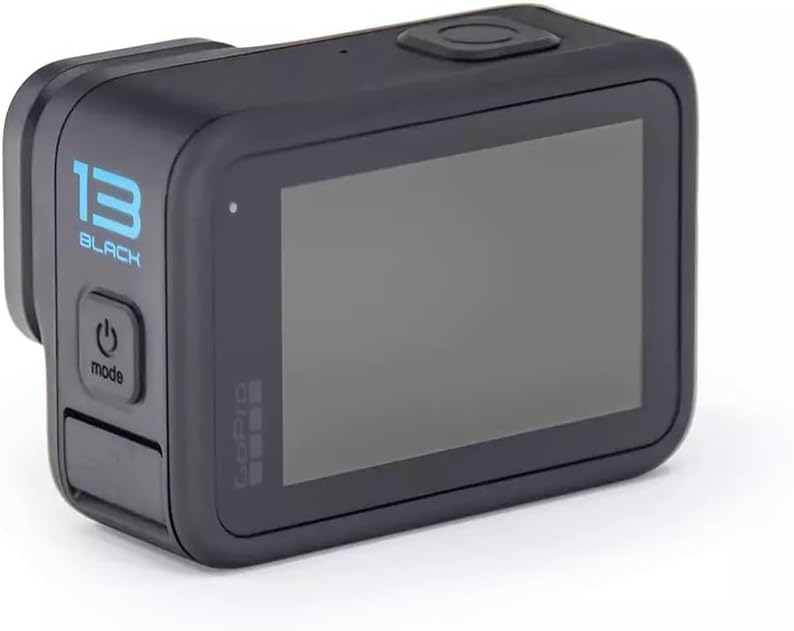 Caméra d'action GoPro HERO13 5.3K HDR 27MP Noire doté de ensemble d'accessoires - Comprend : 2 batteries Enduro, 1 support adhésif incurvé, 1 carte microSD SanDisk 128 Go et un étui de transport (reconditionnée)