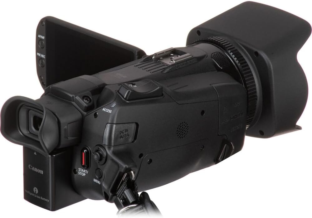 Caméscope Canon VIXIA HF G70 4K – Caméra vidéo UHD doté de grossissement optique 20x, capteur CMOS 1/2,3", double emplacement pour carte SD et sortie HDMI (5734C002) + sacoche + carte de stockage 64 Go