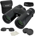 Jumelles Celestron–Nature DX ED 10x42 Premium – Objectifs à très faible dispersion – Jumelles pour l'extérieur et l'observation des oiseaux – Traitement multicouche intégral avec prismes BaK-4 – Revêtement en caoutchouc – Jumelles antibuée et rési…