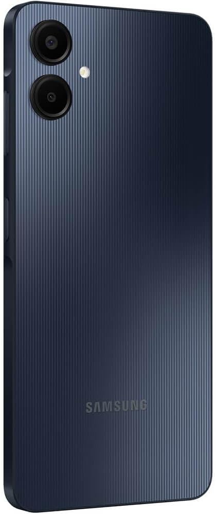 Samsung Galaxy A06 4G LTE (64 Go + 4 Go) Version latine SM-A065M/DS Débloqué d'usine 6,7 pouces Double SIM Double caméra 50 MP (Étui inclus) - (Noir) – Présentation