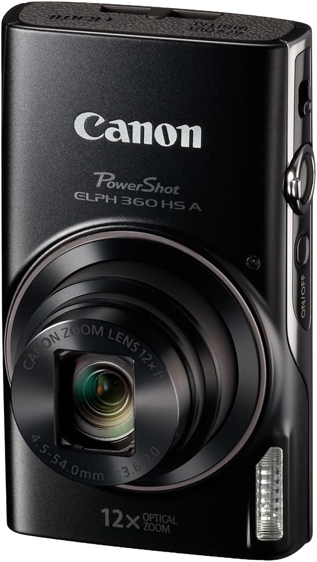 Canon PowerShot ELPH 360 HS A Noir – Présentation