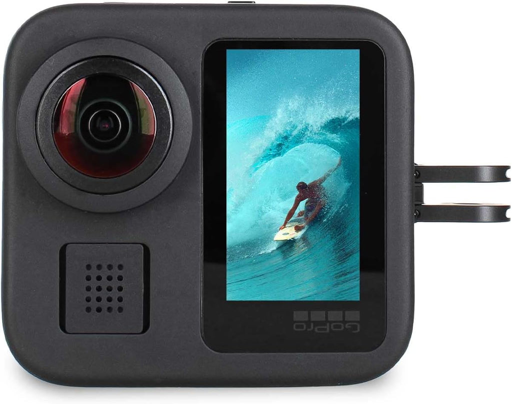 GoPro MAX 360 (2025) Caméra sportive résistant à l’eau doté de vidéo HD et kit de 50 accessoires | Double objectif 5,6K, vidéo sphérique, système de fixation 1/4"-20, idéale pour le vlogging et la création de contenu VR