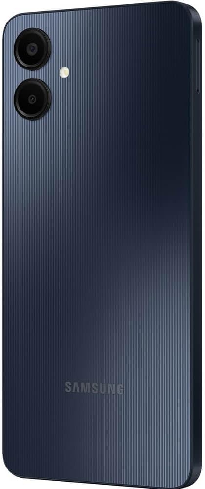 Samsung Galaxy A06 4G LTE (64 Go + 4 Go) Version latine SM-A065M/DS Débloqué d'usine 6,7 pouces Double SIM Double caméra 50 MP (Étui inclus) - (Noir) – Présentation