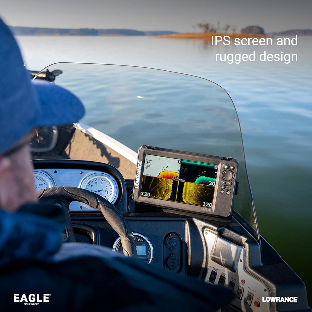 Sondeurs de pêche Lowrance Eagle 4, 5, 7 et 9 doté de écran IPS