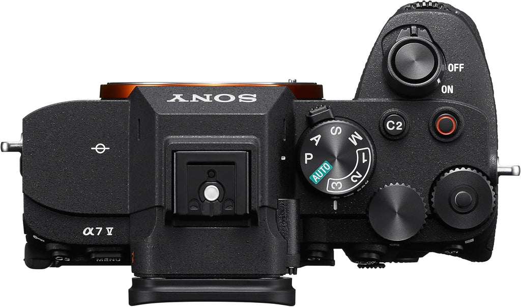 Appareil photo hybride plein format Sony Alpha 7 V : prise de vue en rafale à 30 images/s sans interruption, autofocus IA, stabilisation d’image intégrée sur 5 axes (boîtier seul).