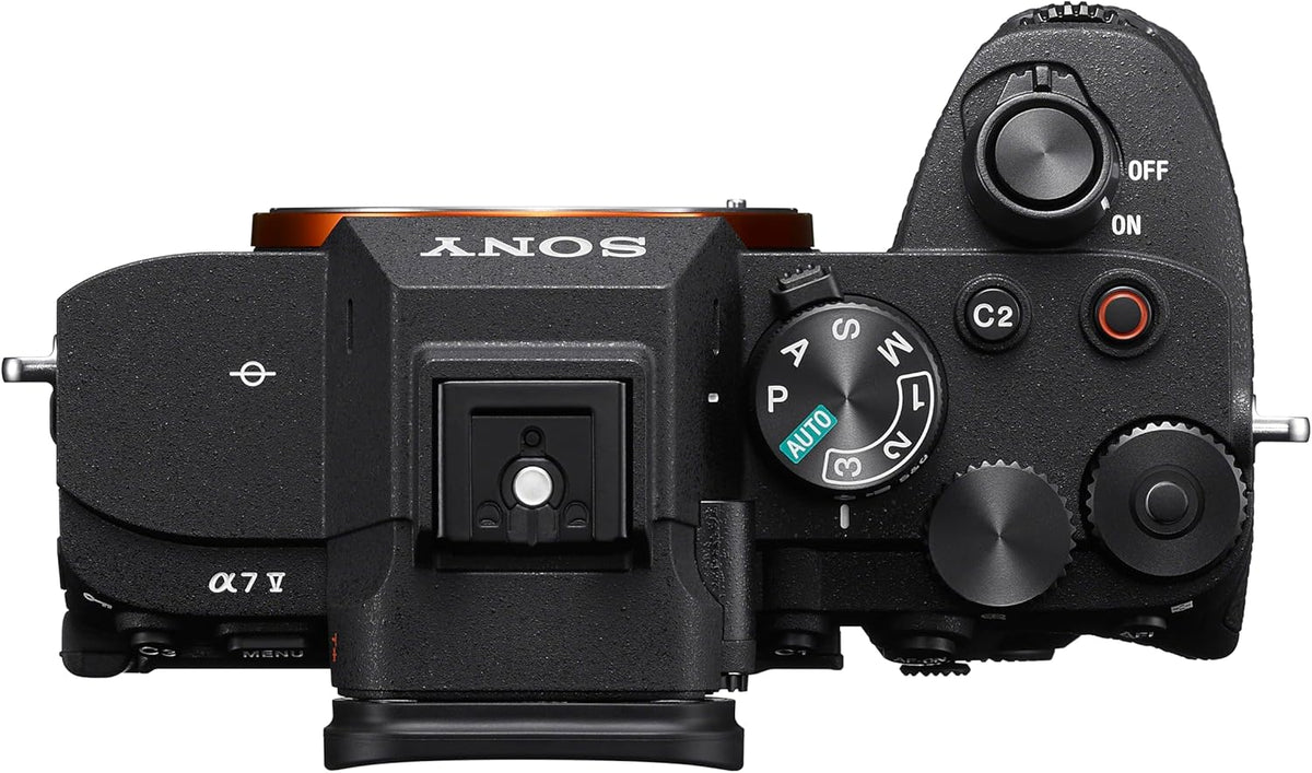 Appareil photo hybride plein format Sony Alpha 7 V : prise de vue en rafale à 30 images/s sans interruption, autofocus IA, stabilisation d’image intégrée sur 5 axes (boîtier seul).