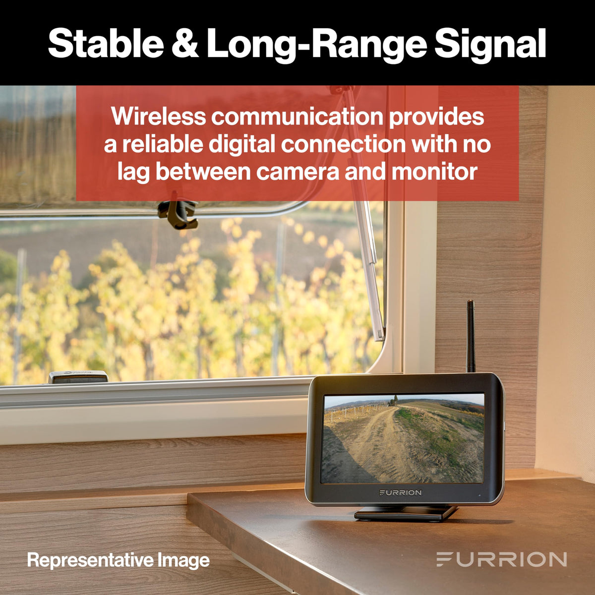 Système de caméra de recul sans fil FURRION Vision S pour VR - FOS43TASF – Présentation