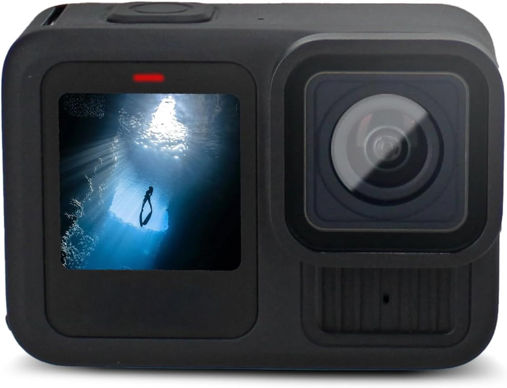 GoPro HERO13 (Hero 13) Noire - Caméra sportive résistant à l’eau doté de vidéo HDR 5,3K, photos 27 MP, capteur d'image 1/1,9", webcam stabilisée pour le streaming en direct + carte mémoire 64 Go et kit de 50 accessoires - Pack