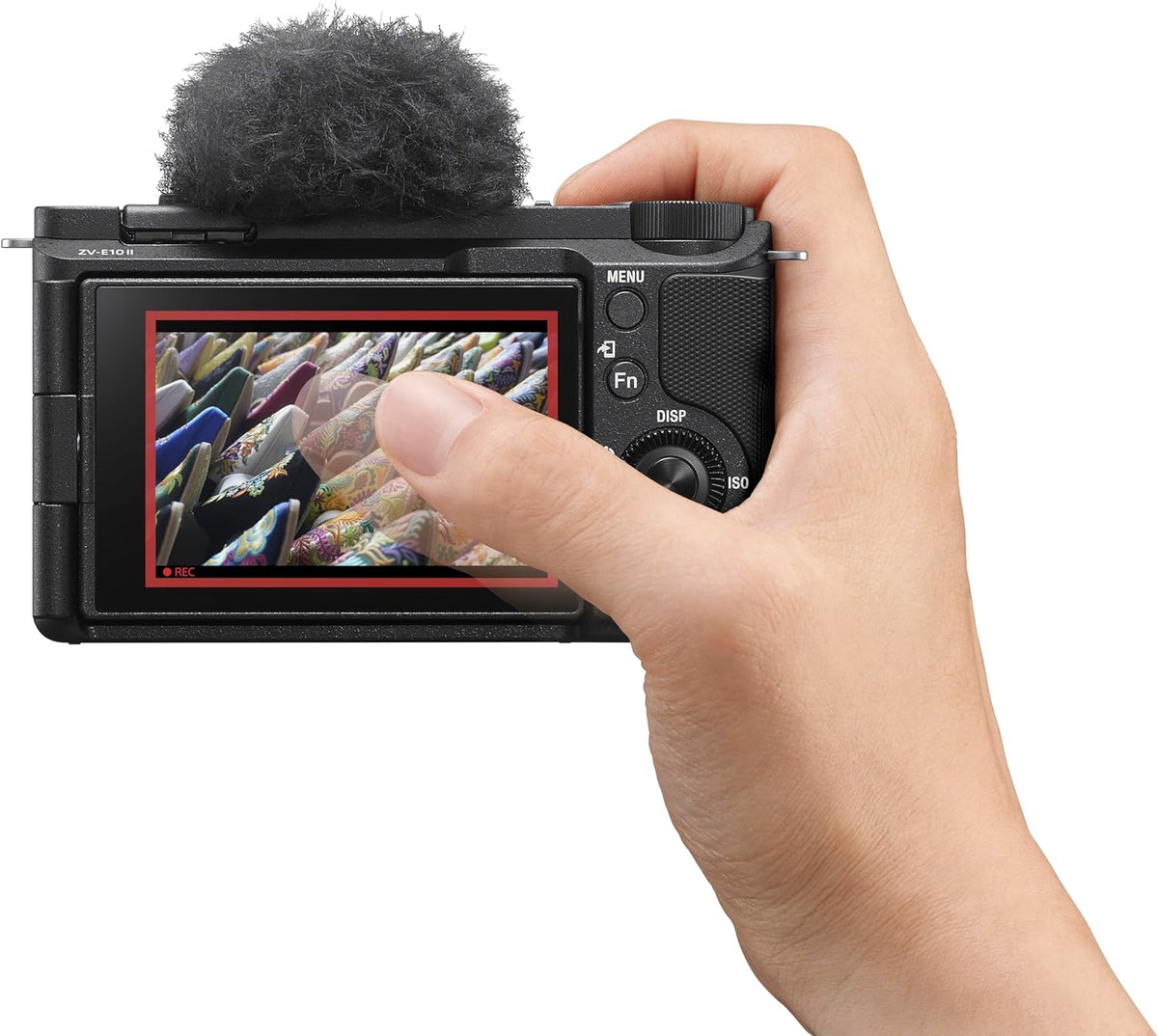 Sony Alpha ZVE10 II - Appareil photo hybride APS-C à objectifs interchangeables pour créateurs de contenu - Noir - doté de objectif