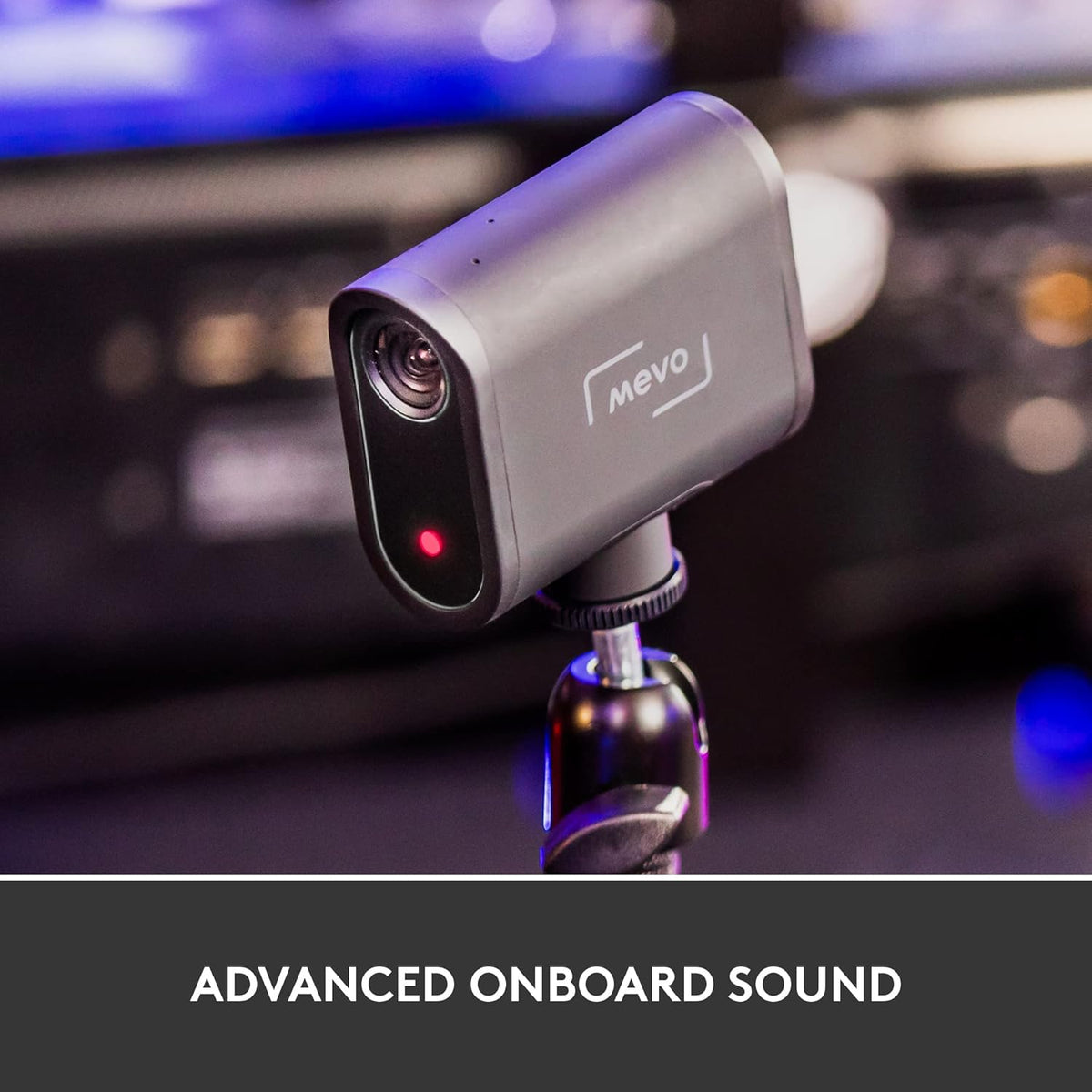 Logitech for Creators Mevo Start - Pack de 3 caméras de streaming sans fil pour la diffusion vidéo HD multicaméra, contrôle et diffusion via smartphone ou Wi-Fi – Présentation