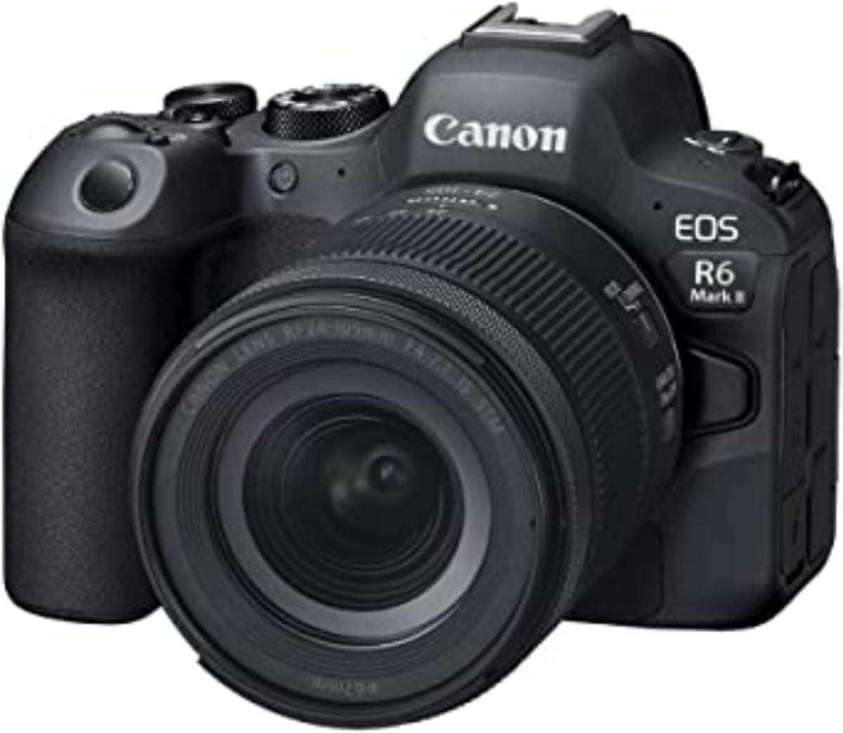 Appareil photo hybride plein format Canon EOS R6 Mark II, objectif RF 24-105 mm f/4-7.1 IS STM, capteur CMOS 24,2 mégapixels, photos et vidéos, noir – Présentation