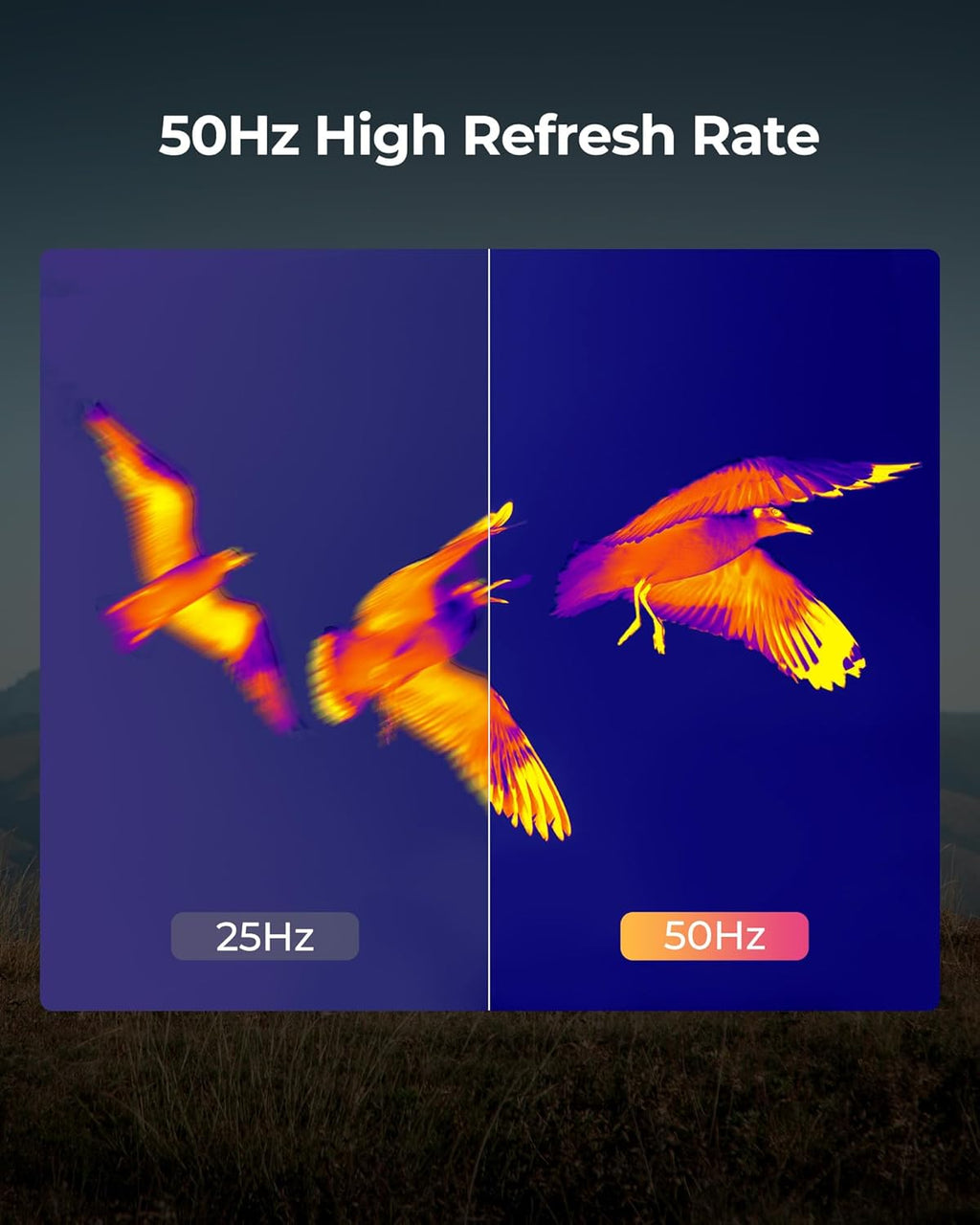 Monoculaire thermique TOPDON TS004, résolution infra– Rouge 320 x 240 TISR 256 x 192, connexion sans fil, vision nocturne thermique 13 mm 50 Hz, autonomie de 11 h, étanchéité IP67, idéal pour la chasse.