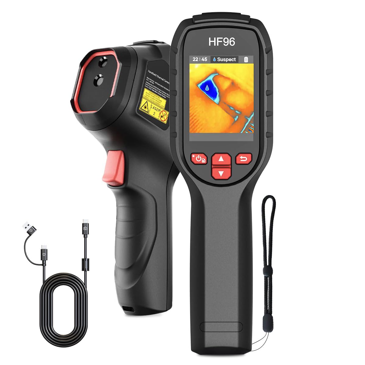 Caméra thermique HSFTOOLS HF96 avec pointeur laser – Présentation