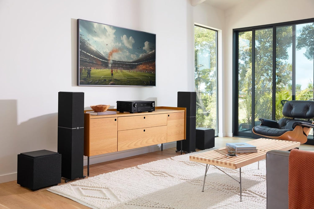 Amplificateur stéréo AV 7.2 canaux Denon AVR-X1800H - 80 W/canal, diffusion sans fil via HEOS WiFi et Bluetooth intégrés, compatible Dolby Vision, HDR10+, HDR dynamique et systèmes domotiques – Présentation