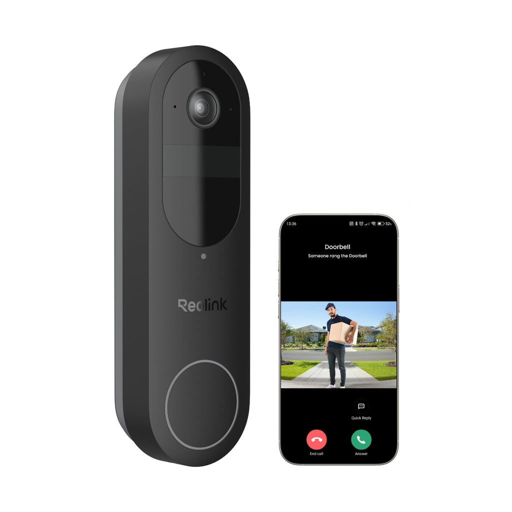 Sonnette vidéo REOLINK 2K doté de batterie et champ de vision de 150°