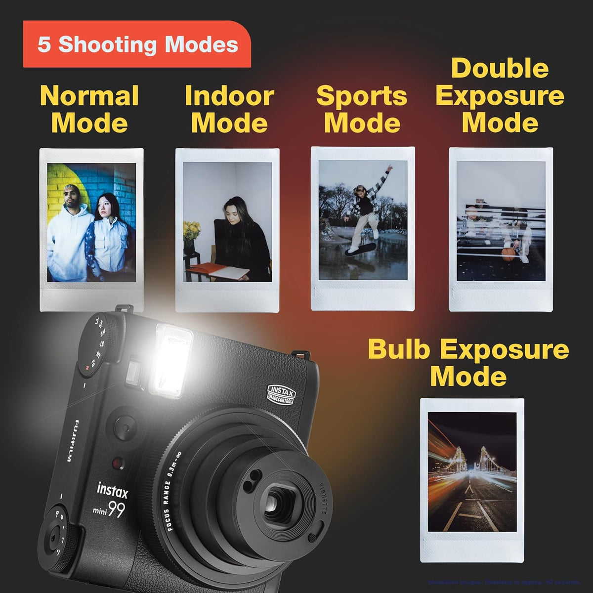 Appareil photo instantané Fujifilm Instax Mini 99 – Présentation
