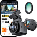 Caméra embarquée Vantrue E1 Pro 4K Mini avec vision nocturne HDR PlatePix, WiFi 5G intégré, GPS, écran IPS 1,54'', commande vocale, enregistrement en continu 24h/24 et 7j/7, mode parking, prise en charge jusqu'à 1 To de mémoire – Présentation