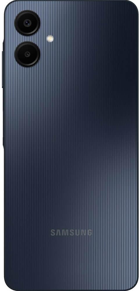 Samsung Galaxy A06 4G LTE (64 Go + 4 Go) Version latine SM-A065M/DS Débloqué d'usine 6,7 pouces Double SIM Double caméra 50 MP (Étui inclus) - (Noir) – Présentation