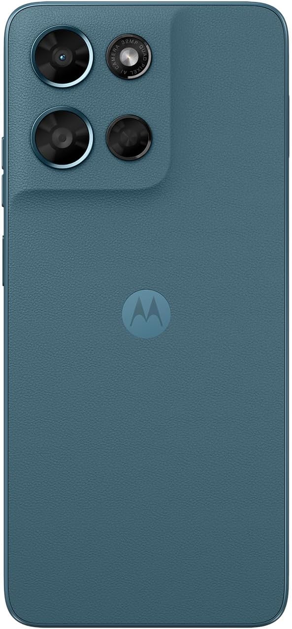 Motorola Moto G Play - 2026 | Débloqué | Conçu pour les États-Unis | 4/64 Go | Appareil photo 32 Mpx | Pantone Tapestry – Présentation