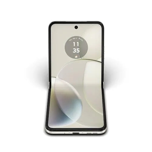 Motorola Razr | 2023 | Débloqué | Conçu pour les États-Unis | 8 Go/128 Go | Appareil photo 32 Mpx | Crème vanille | 73,95 x 170,82 x 7,35 mm – Présentation