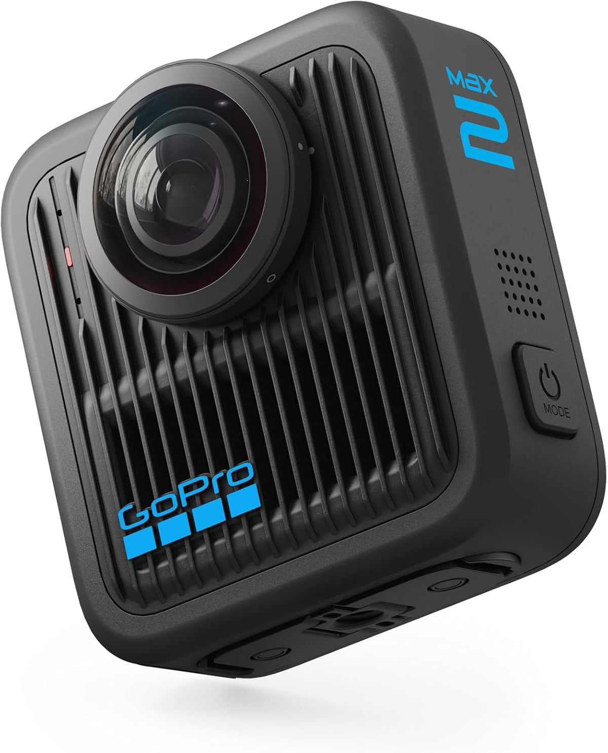 GoPro MAX2 - Caméra sportive résistant à l’eau 360° + traditionnelle avec écran tactile, vidéo sphérique 8K, photos 360° 29 MP, objectifs facilement interchangeables, stabilisation HyperSmooth, 6 microphones