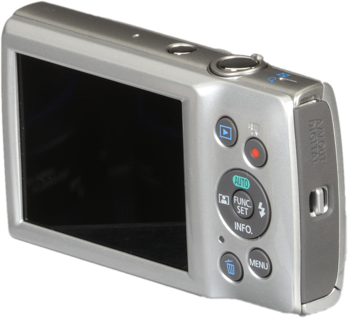 Appareil photo digital Canon PowerShot ELPH 180 (argent) | Compact et facile à utiliser avec grossissement optique | Commandes simples | Design léger idéal pour les voyages, la photographie de famille et au quotidien