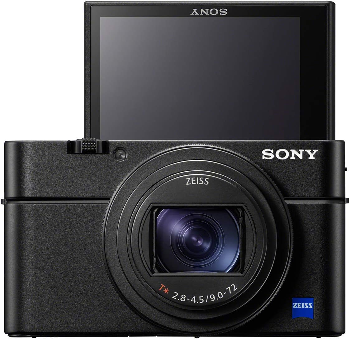 Appareil photo compact haut de gamme Sony RX100 VII doté de capteur CMOS empilé de type 1.0 (DSCRX100M7)