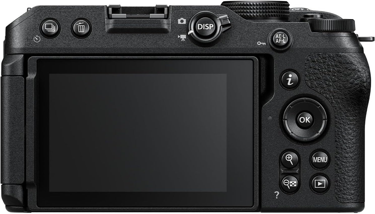 Nikon Z 30 doté de objectif zoom grand angle | Notre appareil photo hybride le plus compact et léger pour la photo et la vidéo, doté de objectif zoom 16-50 mm | Modèle Nikon USA