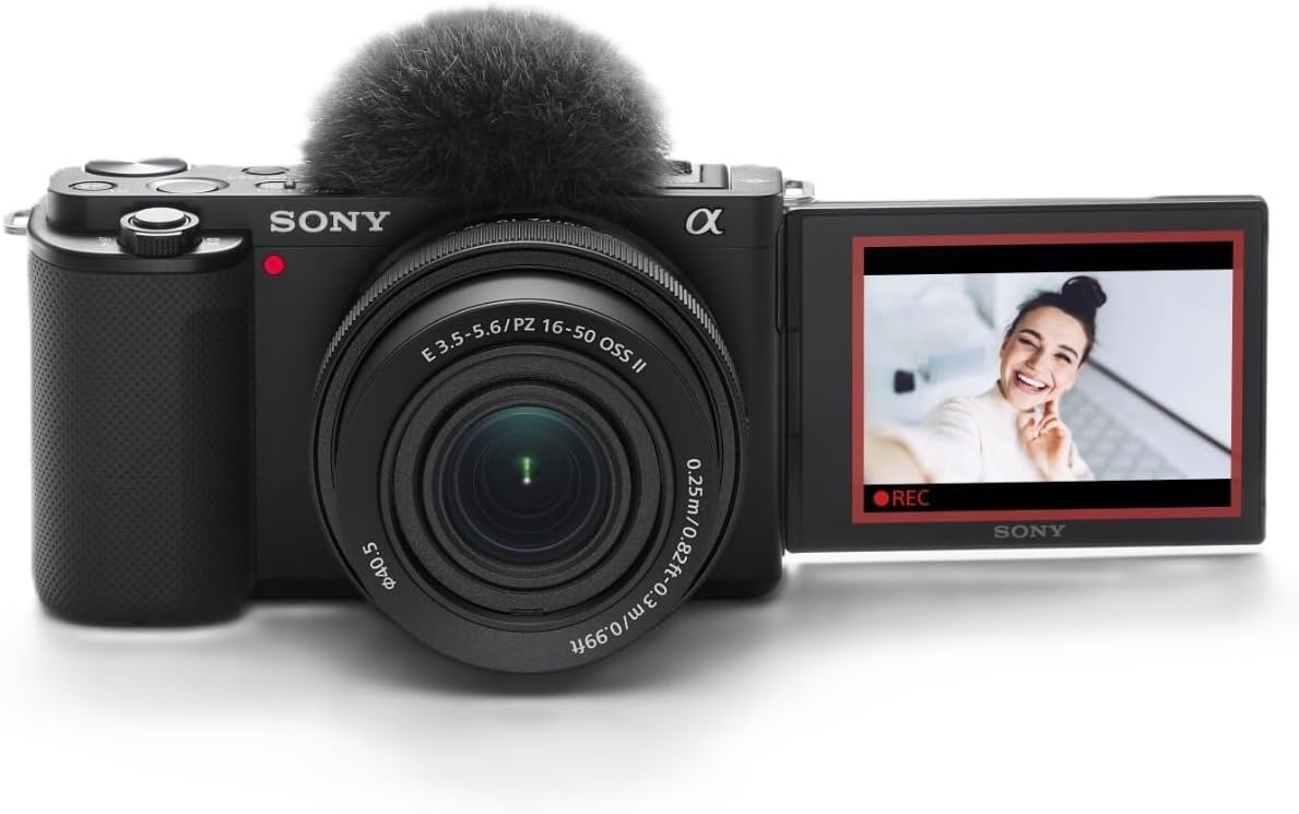 Sony Alpha ZV-E10 - Kit appareil photo hybride APS-C à objectifs interchangeables pour vlogs - Noir ZVE10KB – Présentation