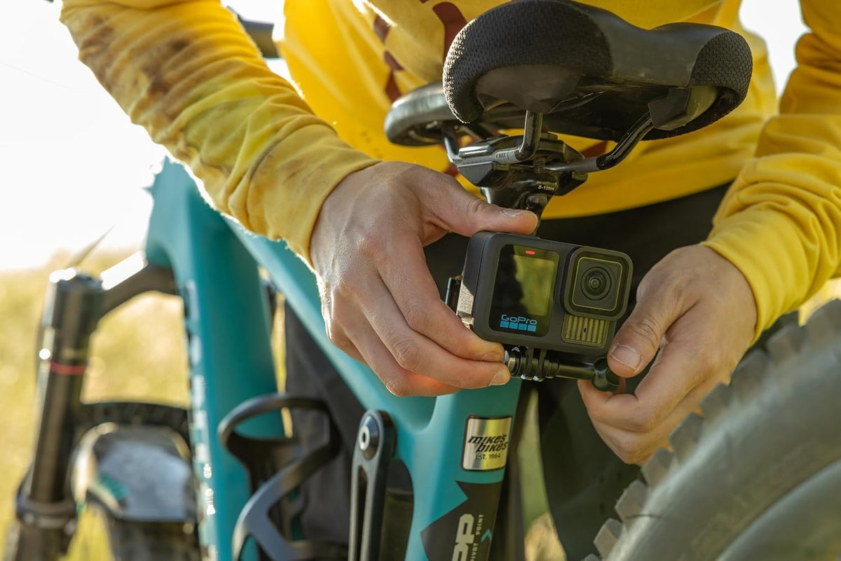 GoPro HERO13 Black - Emballage e-commerce - Caméra sportive résistant à l’eau doté de vidéo 5,3K60, photo 27 MP + Compatibilité doté de les objectifs de la série HB