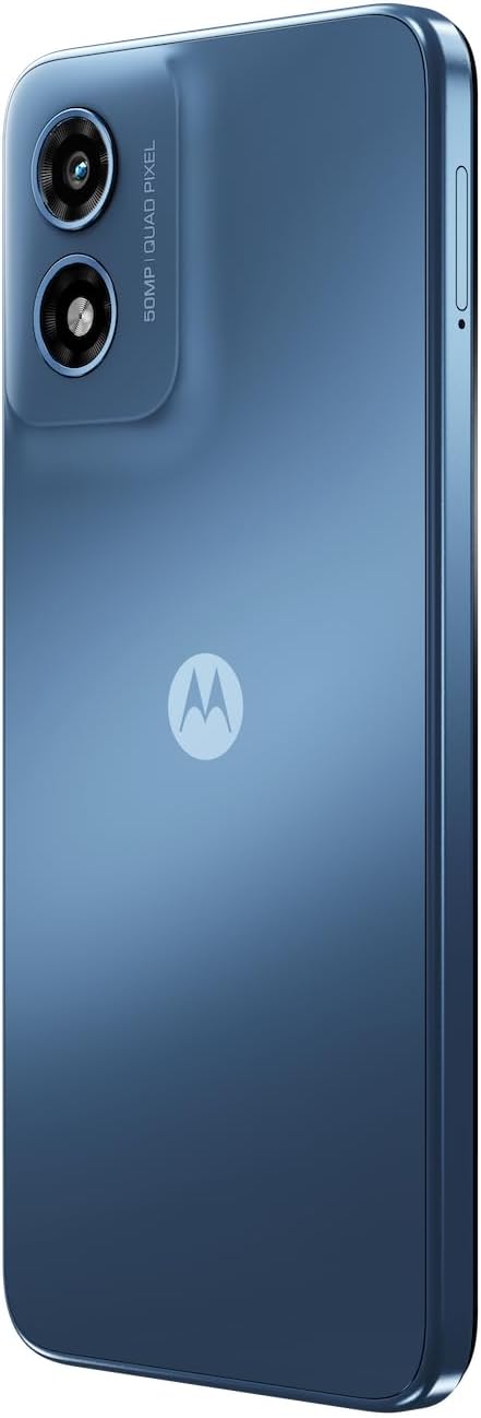 Motorola Moto G Play | 2024 | Débloqué | Conçu pour les États-Unis | 4/64 Go | Appareil photo 50 Mpx | Bleu saphir – Présentation