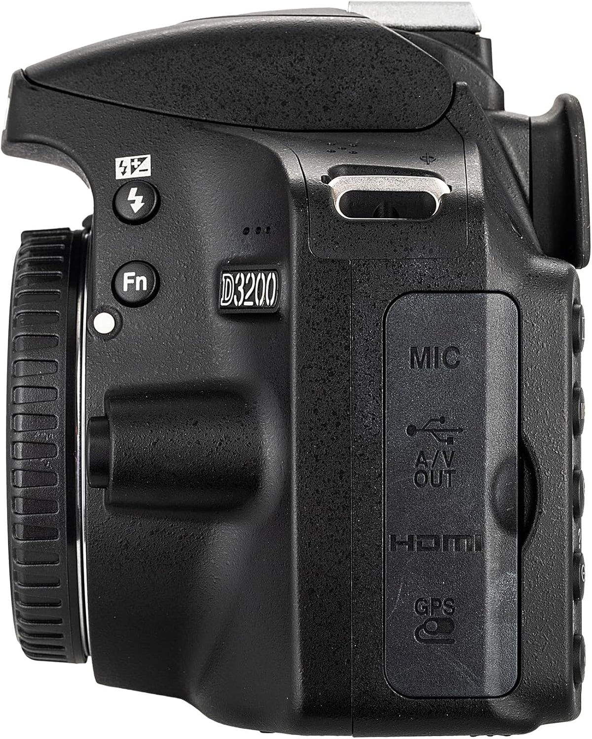 Kit appareil photo reflex numérique Nikon D3200 24,2 Mpx doté de objectif zoom VR 18-55 mm – Enregistrement vidéo Full HD 1080p, système autofocus rapide à 11 points + carte mémoire 128 Go + étui de protection pour carte mémoire + sac photo + acce…