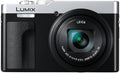 Appareil photo compact Panasonic LUMIX ZS99, adapté à les voyages, doté de zoom 30x, objectif 24-720 mm et vidéo/photo 4K. Parfait pour les voyages et les concerts. DC-ZS99
