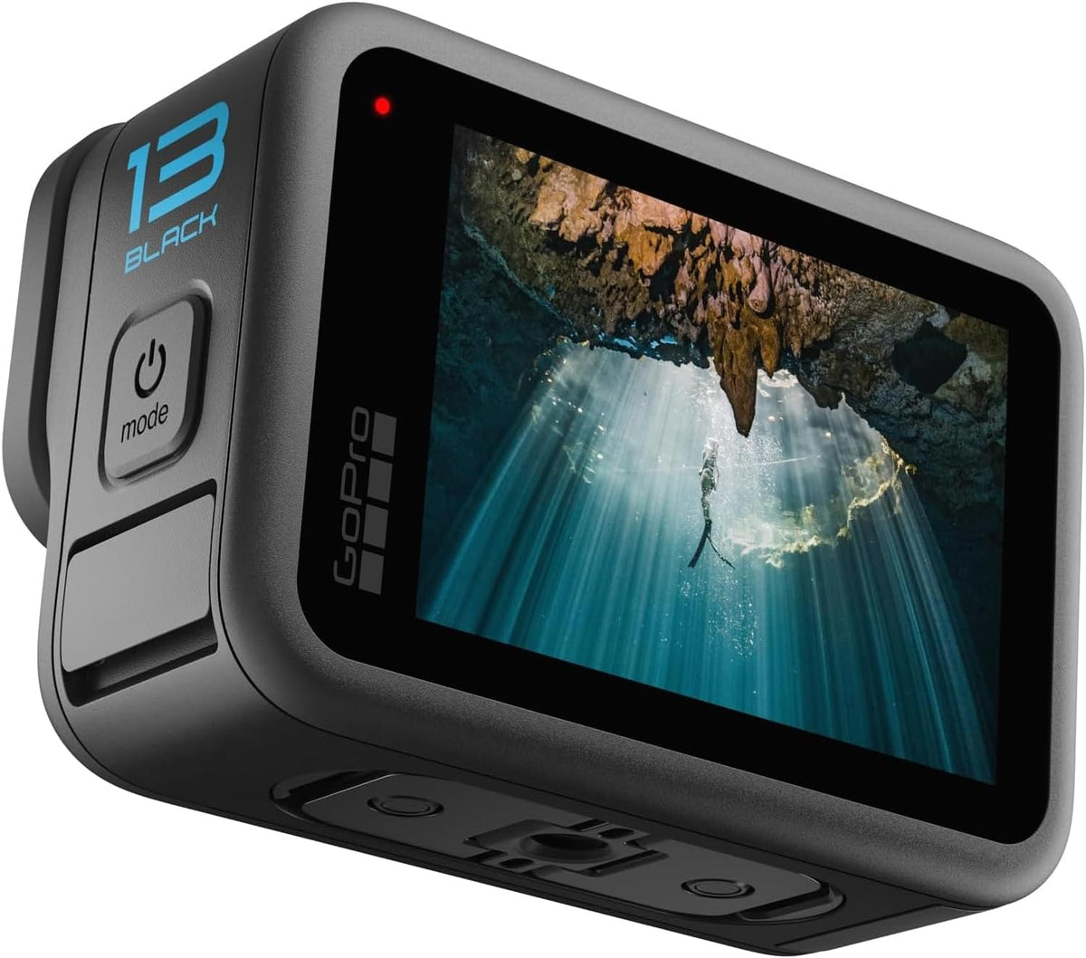 GoPro HERO13 Black - Emballage e-commerce - Caméra sportive résistant à l’eau doté de vidéo 5,3K60, photo 27 MP + Compatibilité doté de les objectifs de la série HB