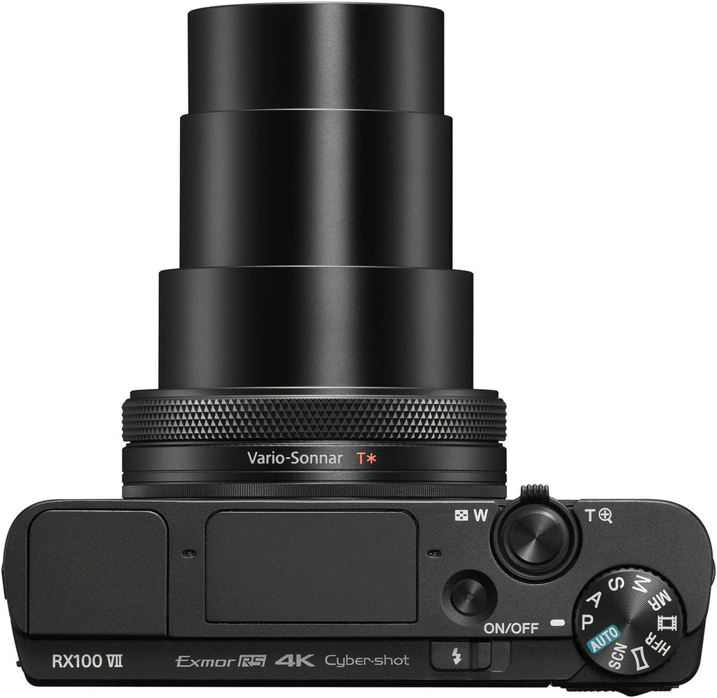 Appareil photo compact haut de gamme Sony RX100 VII doté de capteur CMOS empilé de type 1.0 (DSCRX100M7)