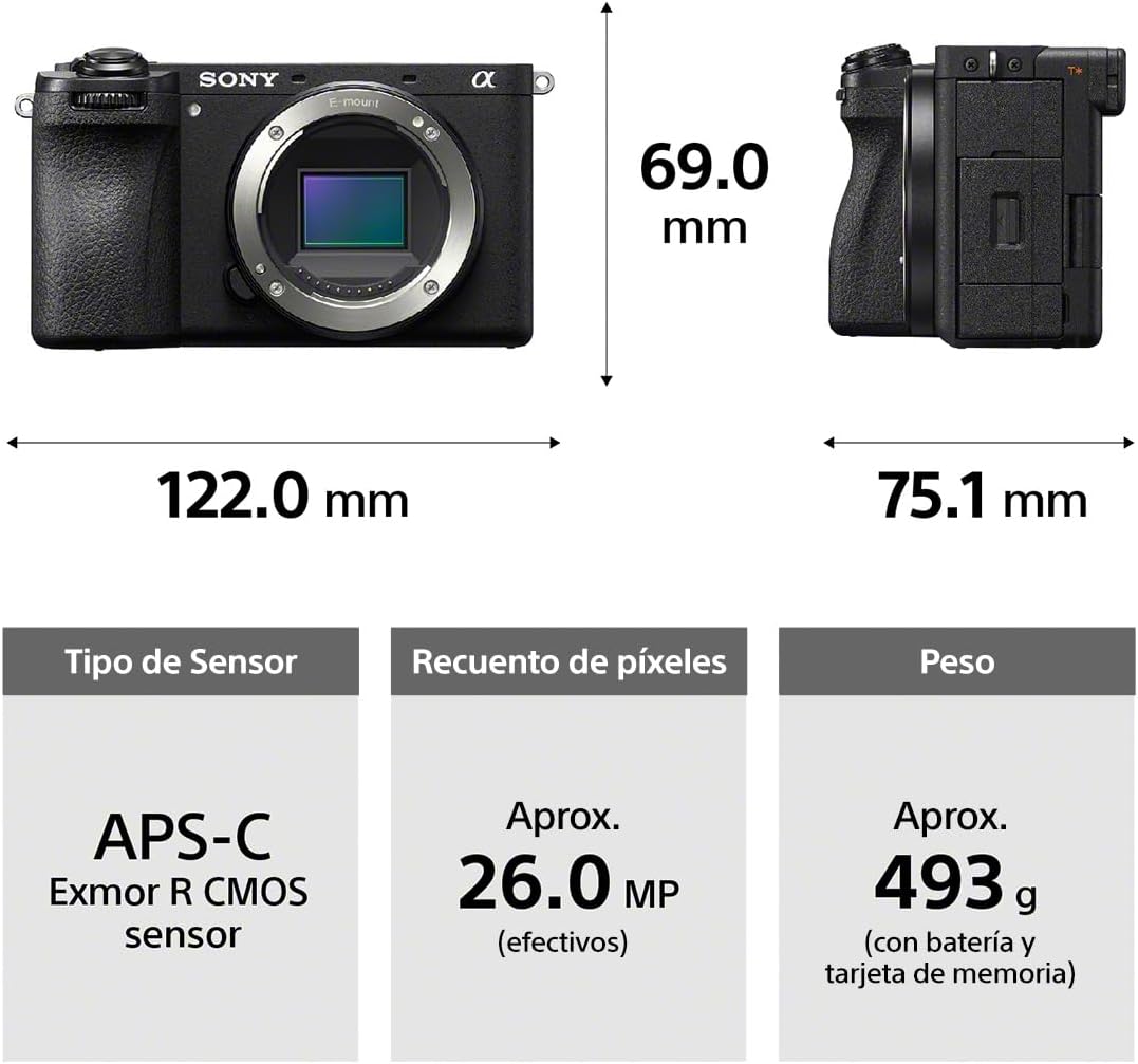 Appareil photo hybride Sony Alpha 6700 APS-C à objectifs interchangeables (boîtier seul) – Présentation