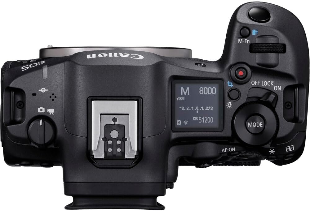 Appareil photo hybride Canon EOS R5 Mark II | Capteur plein format 45 Mpx | Enregistrement vidéo 8K | Stabilisation d'image intégrée (IBIS) avancée pour les professionnels (6536C002) + Objectif Canon RF 70-200 mm + Adaptateur EF-EOS R + Accessoire…
