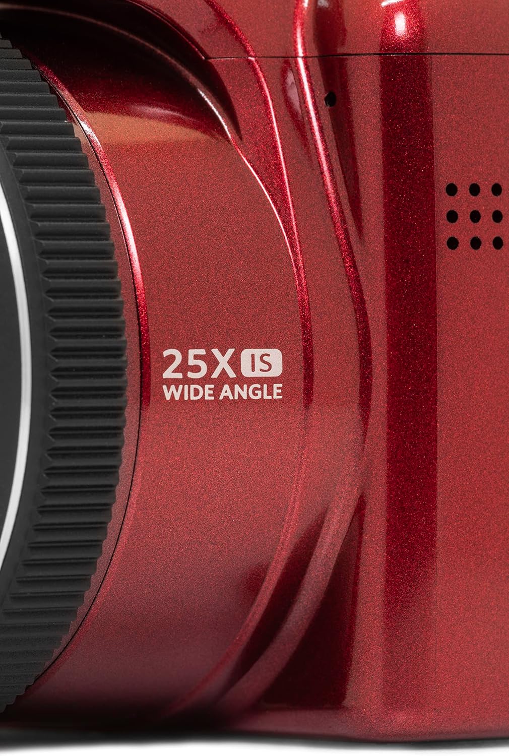 Kodak PIXPRO AZ255-RD Appareil photo digital 16 MP, grossissement optique 25x, objectif grand angle 24 mm, stabilisation vidéo optique, vidéo Full HD 1080p, écran LCD 3 pouces, caméra de vlogging (– Rouge)