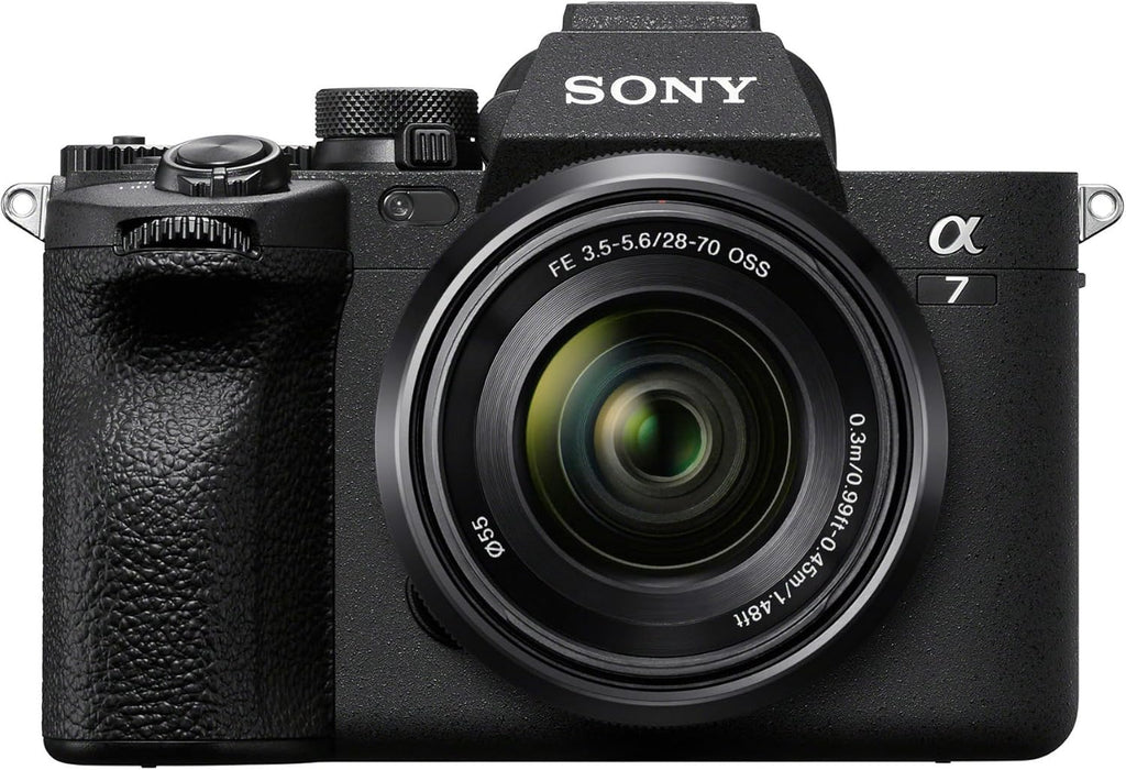 Appareil photo hybride plein format Sony Alpha 7 IV à objectifs interchangeables avec kit d'objectif zoom 28-70 mm – Présentation
