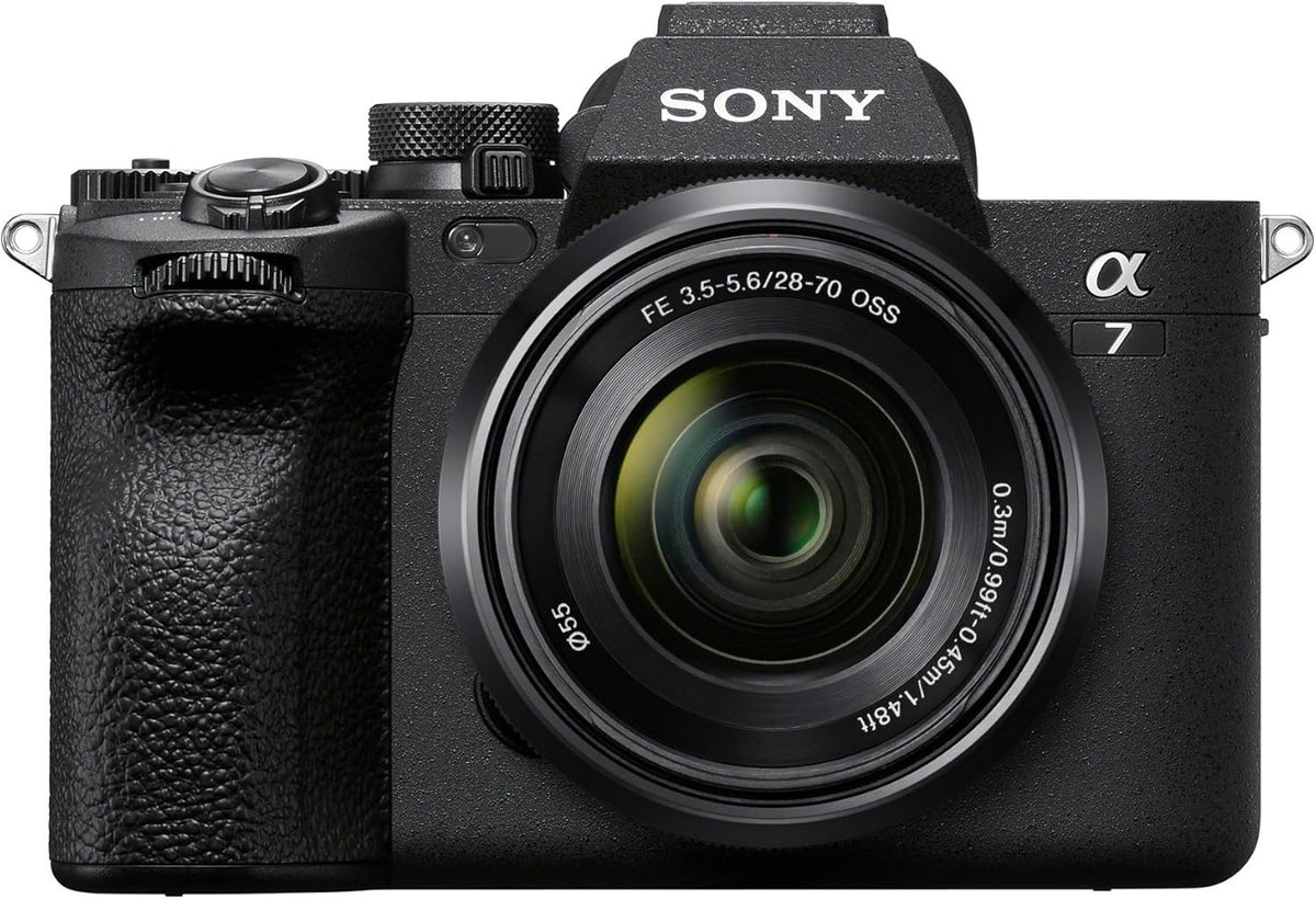 Appareil photo hybride plein format Sony Alpha 7 IV à objectifs interchangeables avec kit d'objectif zoom 28-70 mm – Présentation