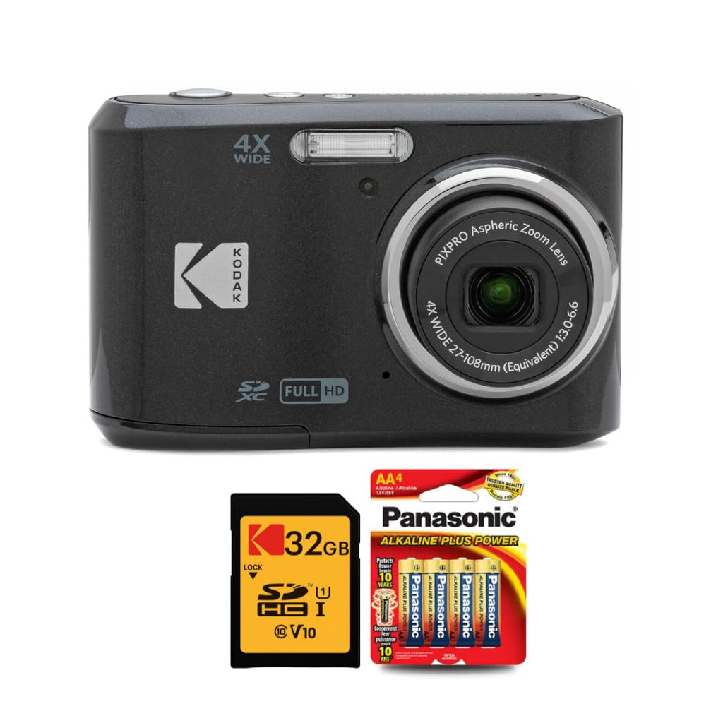 Appareil photo digital PIXPRO FZ45 (– Noir) avec carte de stockage 32 Go
