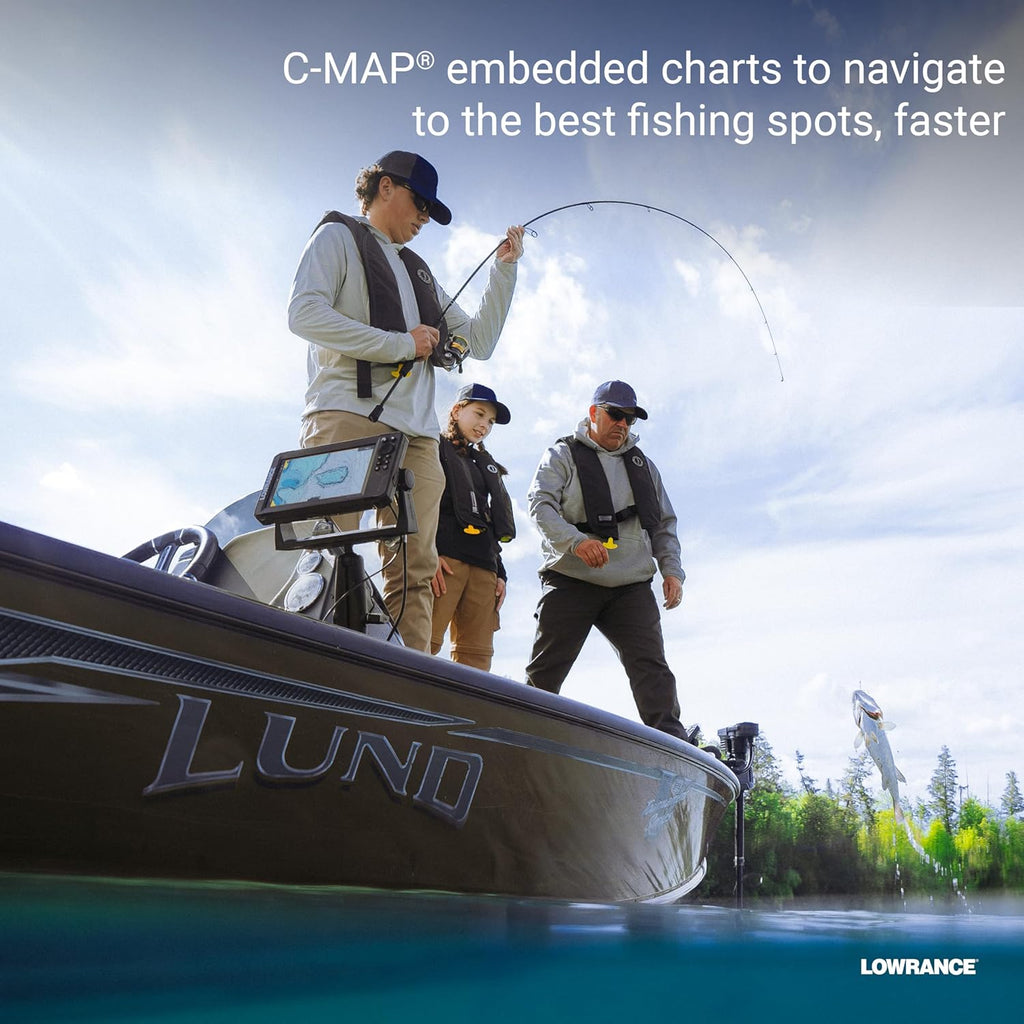 Sondeur Lowrance Eagle Eye 9 avec sonar en direct, sonar CHIRP et DownScan avec fonction Fish Reveal – Présentation